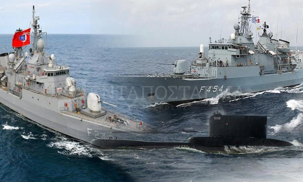 Σε σημεία-''κλειδιά'' μονάδες επιφανείας & υποβρύχια του ΠΝ
